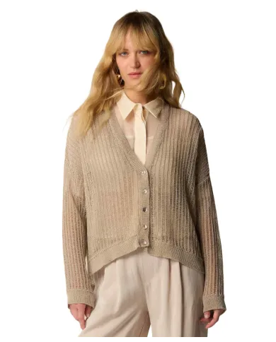 Cardigan Donna corda traforato P25PMA5666ABUN0000 MATIS|KOCCA Cardigan Donna corda traforato P25PMA5666ABUN0000 MATIS|KOCCA