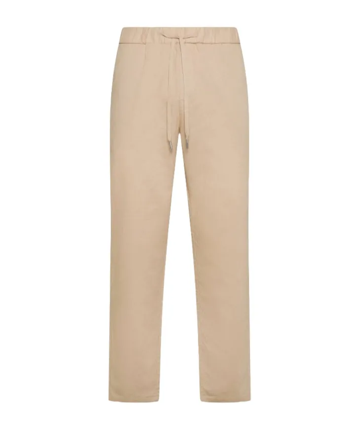 Pantalone Uomo sabbia in lino P3511|SUN68 BEACH Pantalone Uomo sabbia in lino P3511|SUN68 BEACH