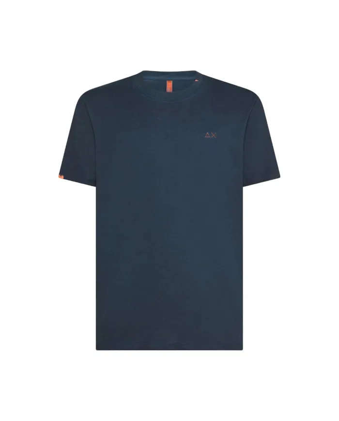 T-shirt Uomo blu in cotone T35145|SUN68 BEACH T-shirt Uomo blu in cotone T35145|SUN68 BEACH