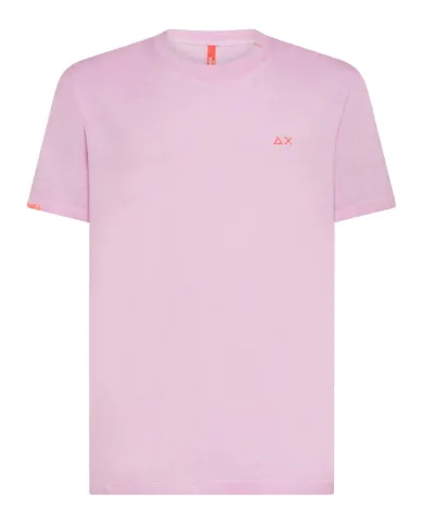 T-shirt Uomo rosa in cotone T35145|SUN68 BEACH T-shirt Uomo rosa in cotone T35145|SUN68 BEACH