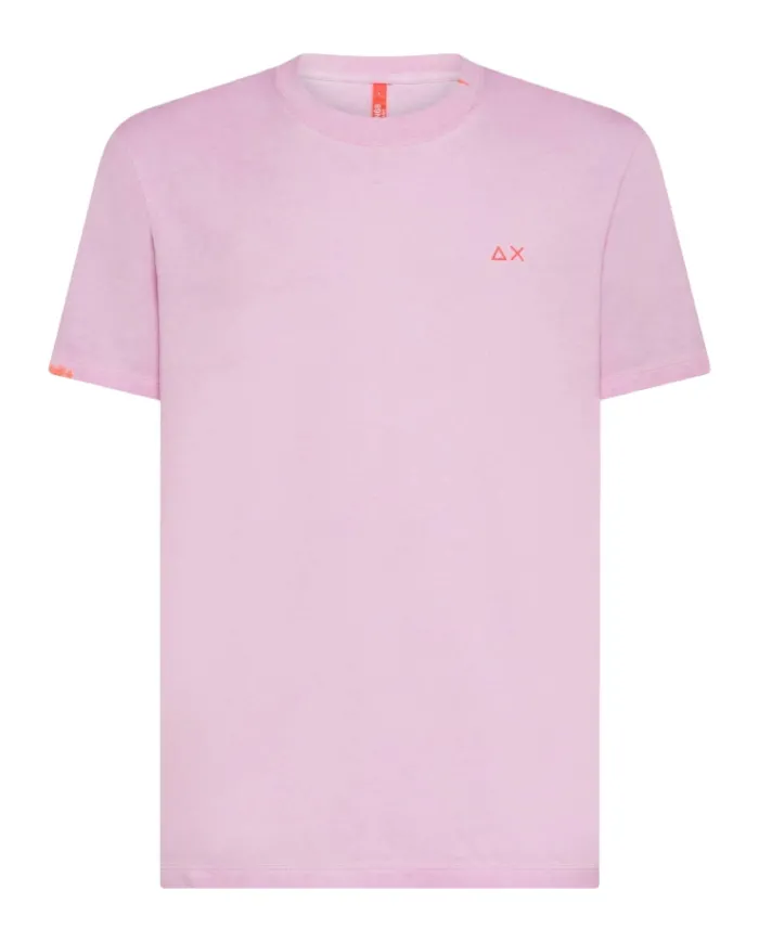 T-shirt Uomo rosa in cotone T35145|SUN68 BEACH T-shirt Uomo rosa in cotone T35145|SUN68 BEACH