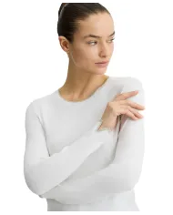 Maglia Donna bianca a manica lunga WXX055MS49I|LIU JO