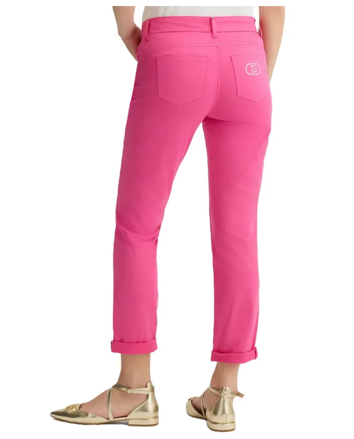 Pantalone Donna fuxia in cotone WA5417T4810 MONROE|LIU JO Pantalone Donna fuxia in cotone WA5417T4810 MONROE|LIU JO