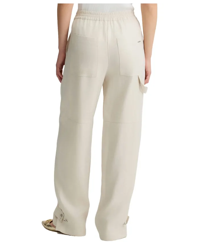 パンツ LIU JO Woman Pants Natural WA5262T3406 20304 Pantalone LIU JO