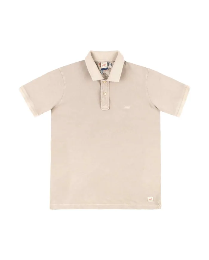 Polo Uomo sabbia in cotone BLISS VR0320|BOB Polo Uomo sabbia in cotone BLISS VR0320|BOB