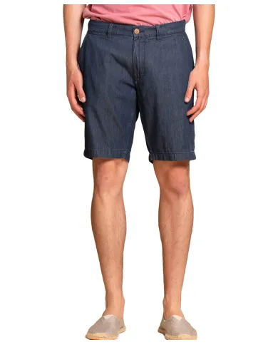 IMPURE Short Uomo NILS CMBC PE 2025 in misto lino con vita elasicizzata con laccetti 99 DARK BLUE IMPURE Short Uomo NILS CMBC PE 2025 in misto lino con vita elasicizzata con laccetti 99 DARK BLUE