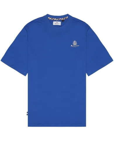 T-shirt Uomo royal in cotone AA_B005_TS005 |AQUASCUTUM T-shirt Uomo royal in cotone AA_B005_TS005 |AQUASCUTUM