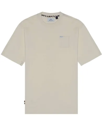 T-shirt Uomo bianco panna con taschino AA_B005_TS006|AQUASCUTUM T-shirt Uomo bianco panna con taschino AA_B005_TS006|AQUASCUTUM