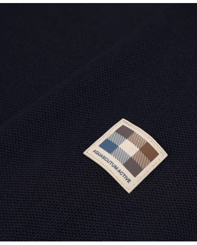 Maglia Uomo blu in cotone AA_B005_WO002|AQUASCUTUM Maglia Uomo blu in cotone AA_B005_WO002|AQUASCUTUM