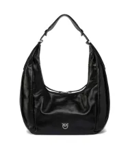 Borsa Donna nera in pelle 104295 A26J HOBO|PINKO