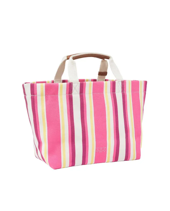 Borsa Donna rigata misura media 104753 A2G5 SHOPPING BAG|PINKO Borsa Donna rigata misura media 104753 A2G5 SHOPPING BAG|PINKO