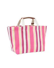 Borsa Donna rigata misura media 104753 A2G5 SHOPPING BAG|PINKO