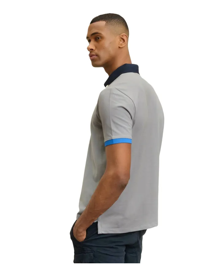 Polo Uomo grigia in cotone 25SBLUT02313 006818 DABNEY|BLAUER