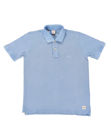 Polo Uomo celeste in cotone BLISS VR0320|BOB Polo Uomo celeste in cotone BLISS VR0320|BOB