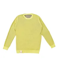 Maglia Uomo reversibile in cotone militare/lime BART|BOB