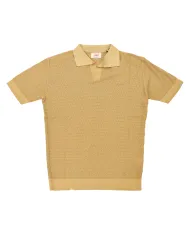 Polo Uomo cammello in cotone CRUSH|BOB