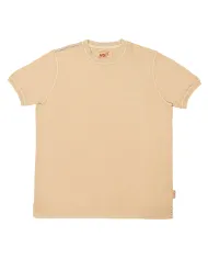 T-shirt Uomo beige in cotone DISK R00460|BOB
