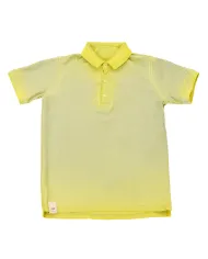 Polo Uomo reversibile giallo cedro/perla in cotone DOUBLE|BOB