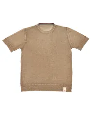 Maglia Uomo reversibile tabacco in misto lino YORKS|BOB