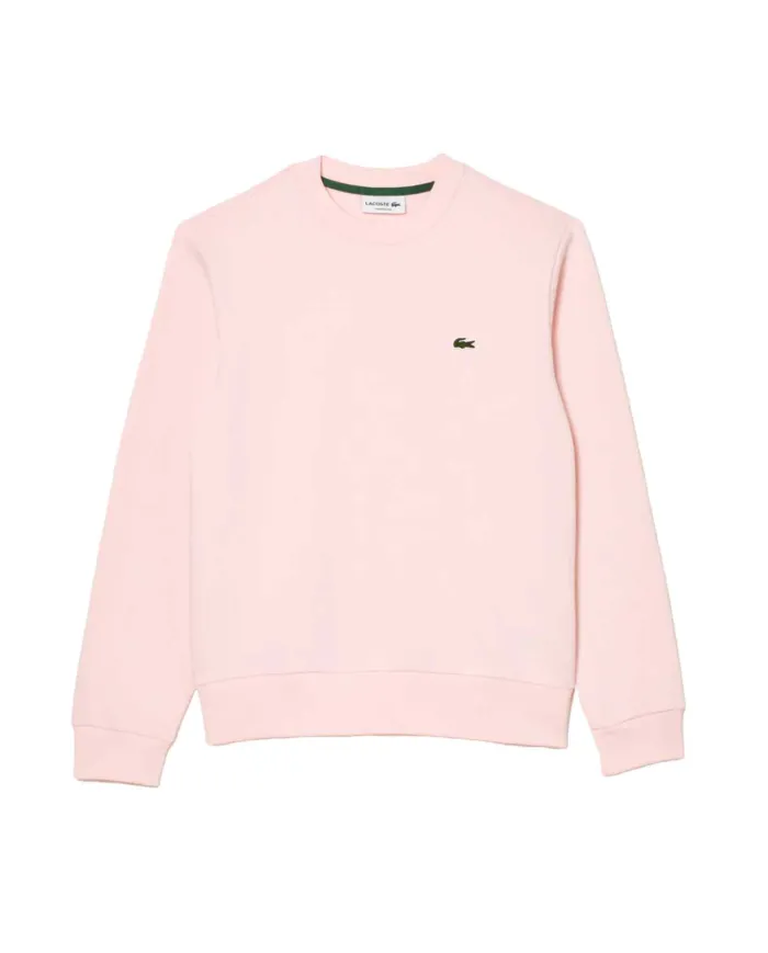 Felpa Uomo rosa in cotone SH9801|LACOSTE Felpa Uomo rosa in cotone SH9801|LACOSTE