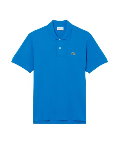 Polo Uomo azzurra in cotone regular fit L1212|LACOSTE Polo Uomo azzurra in cotone regular fit L1212|LACOSTE