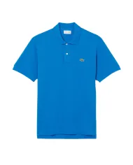 Polo Uomo azzurra in cotone regular fit L1212|LACOSTE