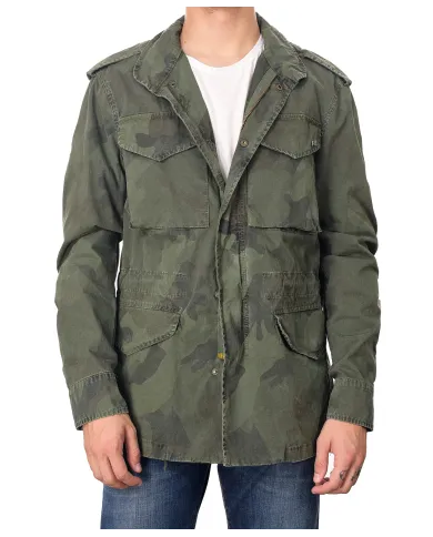 Field Jacket Uomo verde militare motivo mimetico ARMY/ MN|BOB Field Jacket Uomo verde militare motivo mimetico ARMY/ MN|BOB
