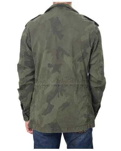 Field Jacket Uomo verde militare motivo mimetico ARMY/ MN|BOB Field Jacket Uomo verde militare motivo mimetico ARMY/ MN|BOB