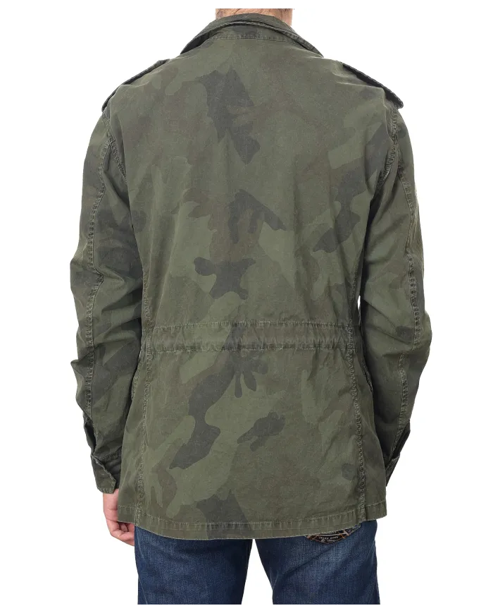 Field Jacket Uomo verde militare motivo mimetico ARMY/ MN|BOB Field Jacket Uomo verde militare motivo mimetico ARMY/ MN|BOB