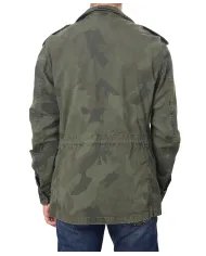 Field Jacket Uomo verde militare motivo mimetico ARMY/ MN|BOB
