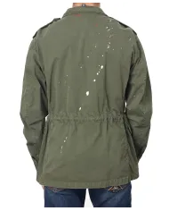 Field Jacket Uomo verde militare dipinta ARMY/ N1P|BOB
