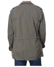 Field Jacket Uomo grigia con motivo mimetico ARMY/N|BOB Field Jacket Uomo grigia con motivo mimetico ARMY/N|BOB