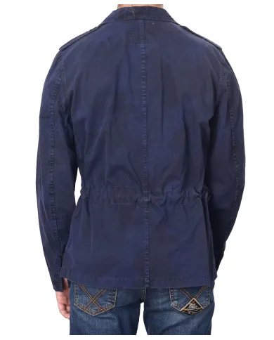 Giacca Uomo blu dipinta FIX-M218|BOB Giacca Uomo blu dipinta FIX-M218|BOB