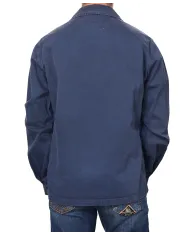 Field Jacket Uomo overshirt navi dipinta SHINE 218|BOB Field Jacket Uomo overshirt navi dipinta SHINE 218|BOB