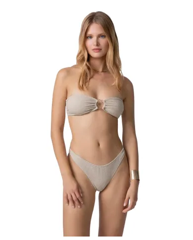Bikini Donna beige a fascia MF25-0501|ME FUI Bikini Donna beige a fascia MF25-0501|ME FUI