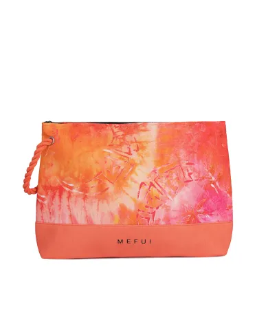 Pochette mare Donna arancione a fantasia maxiMA25-A040X32|ME FUI Pochette mare Donna arancione a fantasia maxiMA25-A040X32|ME FUI