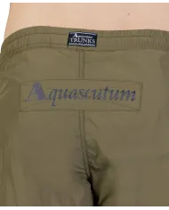 AQUASCUTUM Boxer Uomo AB_B004_BB028 PE 2025 mare regular con dettagli logati applicati 06 ARMY GREEN AQUASCUTUM Boxer Uomo AB_B004_BB028 PE 2025 mare regular con dettagli logati applicati 06 ARMY GREEN