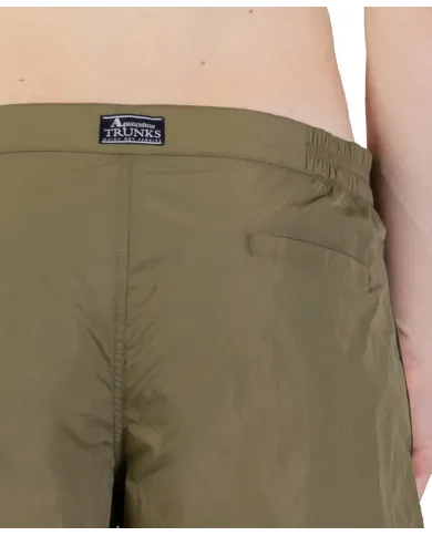 AQUASCUTUM Boxer Uomo AB_B004_BB029 PE 2025 nylon regular con taschino 06 ARMY GREEN AQUASCUTUM Boxer Uomo AB_B004_BB029 PE 2025 nylon regular con taschino 06 ARMY GREEN