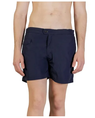 AQUASCUTUM Boxer Uomo AB_B004_BB029 PE 2025 nylon regular con taschino 11 NAVY AQUASCUTUM Boxer Uomo AB_B004_BB029 PE 2025 nylon regular con taschino 11 NAVY