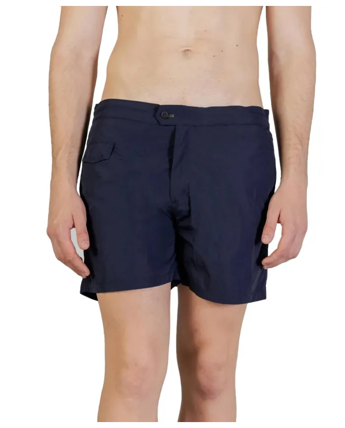 AQUASCUTUM Boxer Uomo AB_B004_BB029 PE 2025 nylon regular con taschino 11 NAVY AQUASCUTUM Boxer Uomo AB_B004_BB029 PE 2025 nylon regular con taschino 11 NAVY