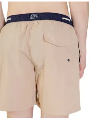 AQUASCUTUM Boxer Uomo AB_B004_BB030 PE 2025 mare con dettaglio a costine sul girovita 03 BEIGE AQUASCUTUM Boxer Uomo AB_B004_BB030 PE 2025 mare con dettaglio a costine sul girovita 03 BEIGE