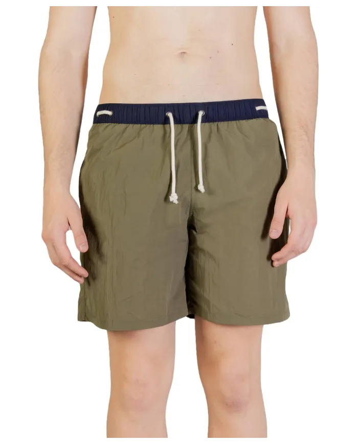 AQUASCUTUM Boxer Uomo AB_B004_BB030 PE 2025 mare con dettaglio a costine sul girovita 06 ARMY GREEN AQUASCUTUM Boxer Uomo AB_B004_BB030 PE 2025 mare con dettaglio a costine sul girovita 06 ARMY GREEN