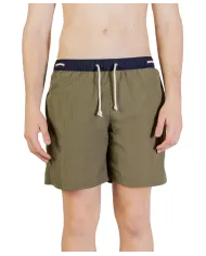 AQUASCUTUM Boxer Uomo AB_B004_BB030 PE 2025 mare con dettaglio a costine sul girovita 06 ARMY GREEN AQUASCUTUM Boxer Uomo AB_B004_BB030 PE 2025 mare con dettaglio a costine sul girovita 06 ARMY GREEN