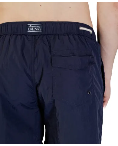 AQUASCUTUM Boxer Uomo AB_B004_BB030 PE 2025 mare con dettaglio a costine sul girovita 11 NAVY AQUASCUTUM Boxer Uomo AB_B004_BB030 PE 2025 mare con dettaglio a costine sul girovita 11 NAVY