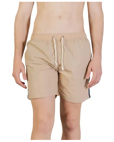 AQUASCUTUM Boxer Uomo AB_B004_BB031 PE 2025 nylon regular con dettaglio stripes 03 BEIGE AQUASCUTUM Boxer Uomo AB_B004_BB031 PE 2025 nylon regular con dettaglio stripes 03 BEIGE