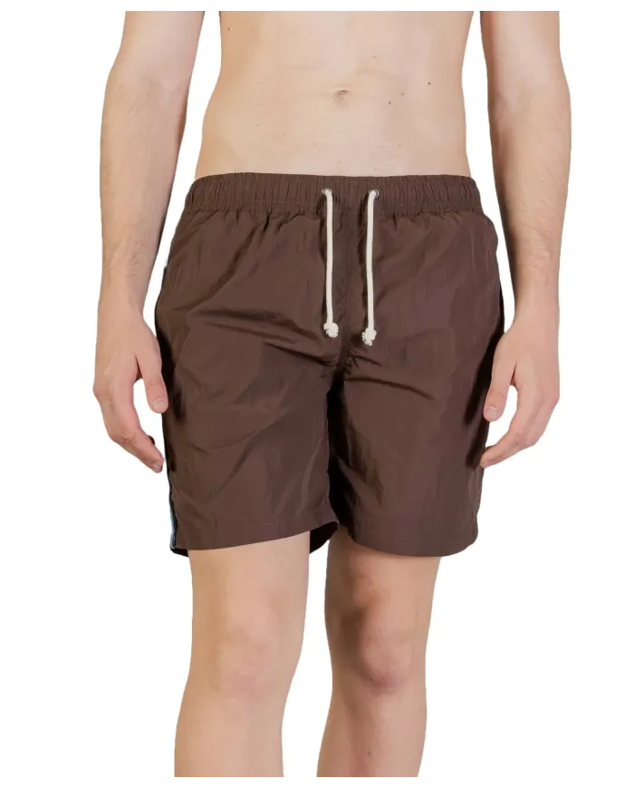 AQUASCUTUM Boxer Uomo AB_B004_BB031 PE 2025 nylon regular con dettaglio stripes 17 BROWN AQUASCUTUM Boxer Uomo AB_B004_BB031 PE 2025 nylon regular con dettaglio stripes 17 BROWN