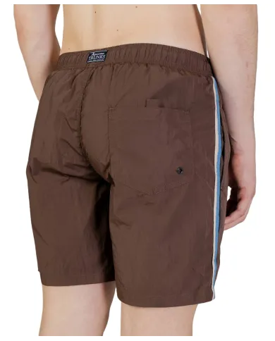 AQUASCUTUM Boxer Uomo AB_B004_BB031 PE 2025 nylon regular con dettaglio stripes 17 BROWN AQUASCUTUM Boxer Uomo AB_B004_BB031 PE 2025 nylon regular con dettaglio stripes 17 BROWN