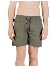 AQUASCUTUM Boxer Uomo AB_B004_BB034 PE 2025 nylon regular con big stripes logo 06 ARMY GREEN AQUASCUTUM Boxer Uomo AB_B004_BB034 PE 2025 nylon regular con big stripes logo 06 ARMY GREEN