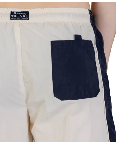 AQUASCUTUM Boxer Uomo AB_B004_BB034 PE 2025 nylon regular con big stripes logo 03 BEIGE AQUASCUTUM Boxer Uomo AB_B004_BB034 PE 2025 nylon regular con big stripes logo 03 BEIGE