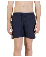 AQUASCUTUM Boxer Uomo AB_B004_BB034 PE 2025 nylon regular con big stripes logo 11 NAVY AQUASCUTUM Boxer Uomo AB_B004_BB034 PE 2025 nylon regular con big stripes logo 11 NAVY